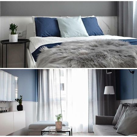Navyblue Apartment Cracow Free Parking Tv Krakow Ngoại thất bức ảnh