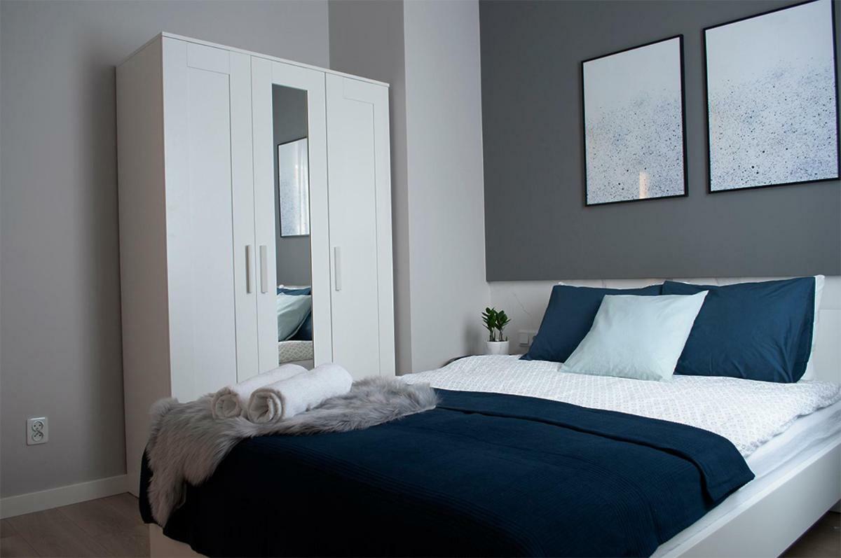 Navyblue Apartment Cracow Free Parking Tv Krakow Ngoại thất bức ảnh